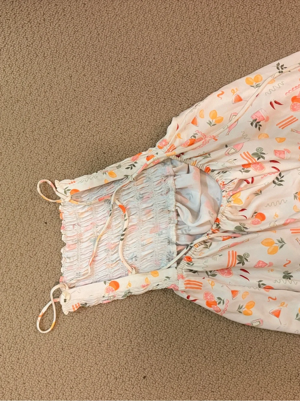 Shop RESA maxi dress summer tie back